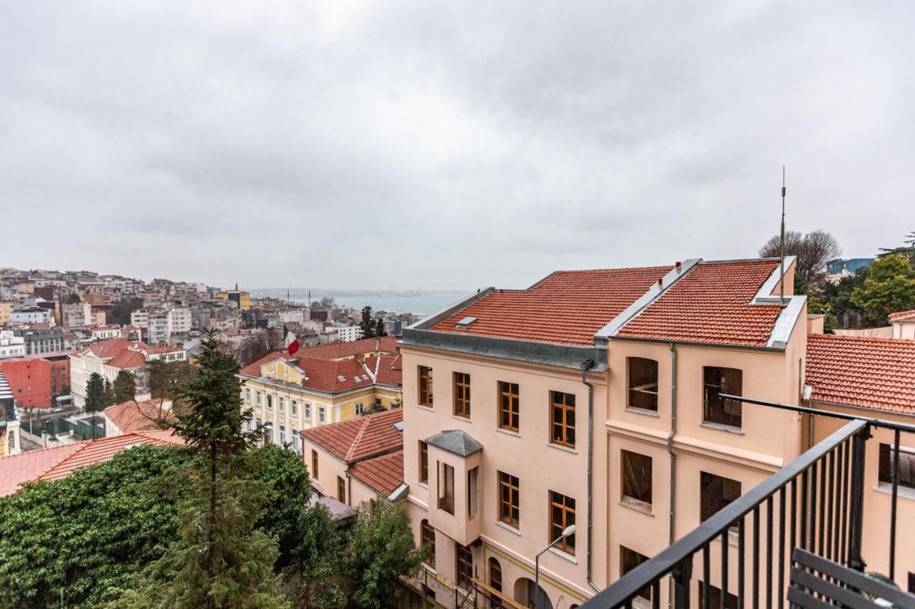 Historical Flat With A Lovely Sea View In Beyoglu Istanbulská provincie Exteriér fotografie